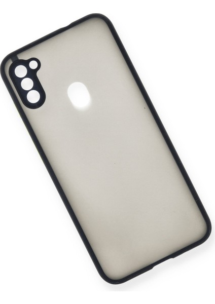 Samsung Galaxy M11 Kılıf Montreal Silikon Kapak - Lacivert 300099