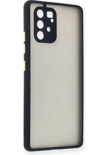Samsung Galaxy A91 / S10 Lite Kılıf Montreal Silikon Kapak - Lacivert 300099