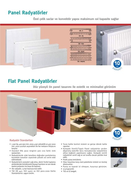 Panel Radyatör Tip 22 Pkkp ( Kalorifer Petek ) fırsatları