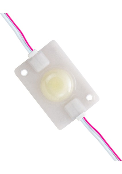 Powermaster 12V Mat Yuvarlak Kasalı Cob LED 30X44 mm