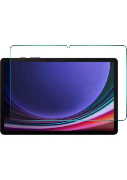 Samsung Galaxy Tab S9 Fe SM-X510 ile Uyumlu Kırılmaz Tablet Temperli Cam Ekran Koruyucu