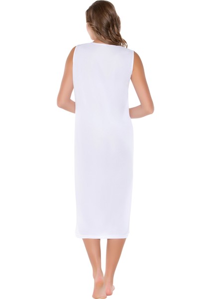 Kadın Elbise Içi Boydan Astar Bisiklet Yaka Japone Kol Jüpon Kombinezon fiyatları