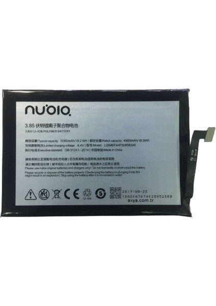 Nubia N1 NX541J Pil Batarya