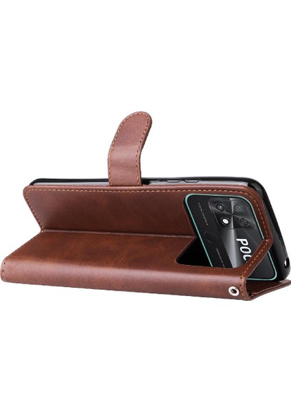 Xiaomi Poco C40 Fermuar Deri Koruyucu Kapak Kart Yuvası Tutucular (Yurt Dışından) modelleri