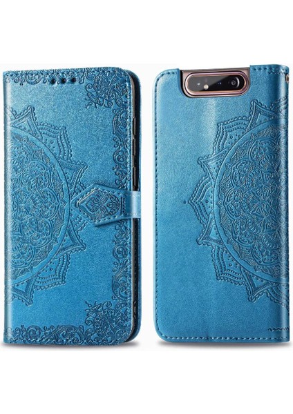 Samsung A80/A90 Zarif Desen Darbeye Basit Iş Için Kılıf (Yurt Dışından)