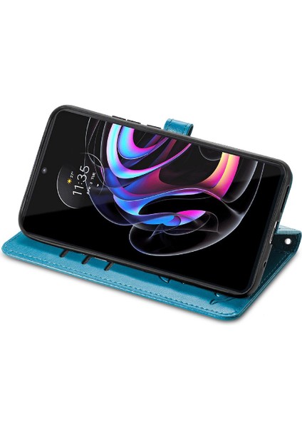 Moto Kenar 20 Pro Için Kılıf Kısa Kayış Karikatür Hayvanlar Darbeye Deri (Yurt Dışından) modelleri