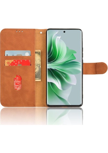 YH Market Oppo RENO11 5g Kart Ekleme Deri Için Kılıf Folio Flip Case Tam (Yurt Dışından)