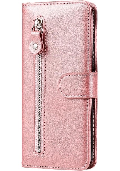 Xiaomi Redmi 10 4g Deri Fermuar Koruyucu Kapak Kart Yuvası (Yurt Dışından) fiyatları