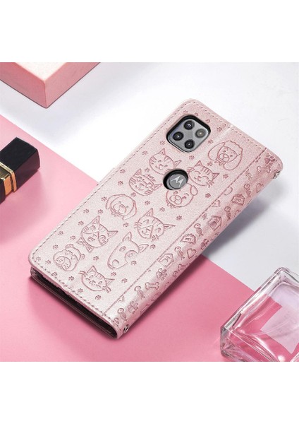 Moto G 5g Kılıf Için Kılıf Karikatür Hayvanlar Kısa Kayış Darbeye (Yurt Dışından) indirimleri