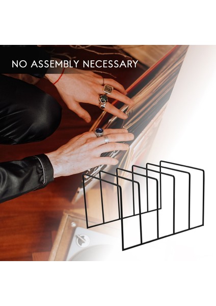 Metal Vinil Plak Sergileme Rafı Döner Tabla Depolama Rafı Sergi Standı Tutucu B (Yurt Dışından) fiyatları