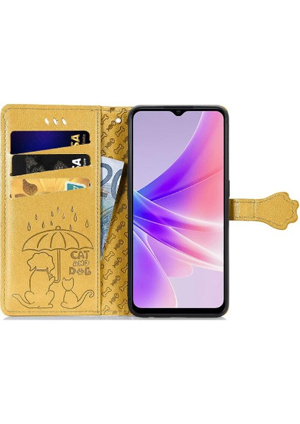 Oppo A77 Darbeye Kapak Kapak Için Kılıf Kısa Kayış Karikatür Hayvanlar Durumda (Yurt Dışından) fırsatları