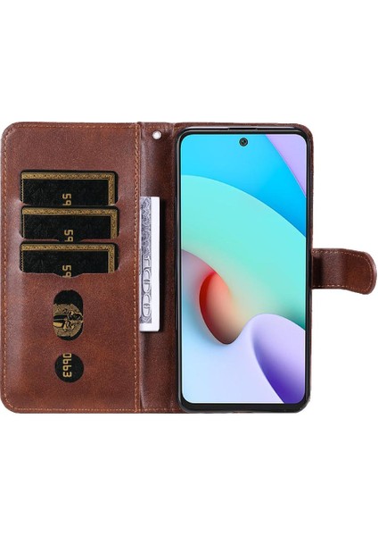 Xiaomi Redmi 10 4g Deri Fermuar Koruyucu Kapak Kart Yuvası (Yurt Dışından) fırsatları