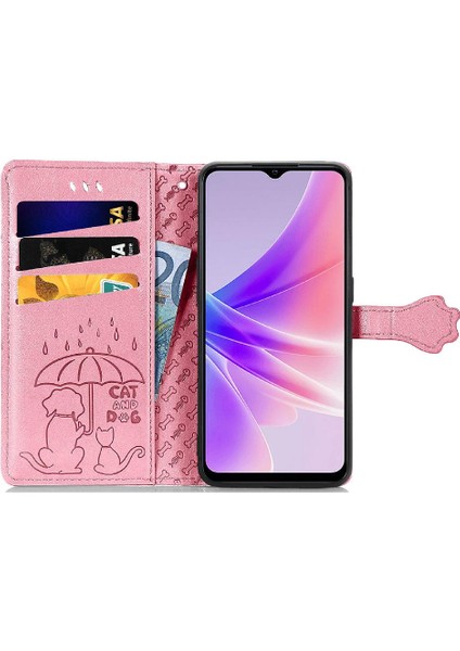 Oppo A77 Darbeye Kapak Kapak Için Kılıf Kısa Kayış Karikatür Hayvanlar Durumda (Yurt Dışından) indirimleri