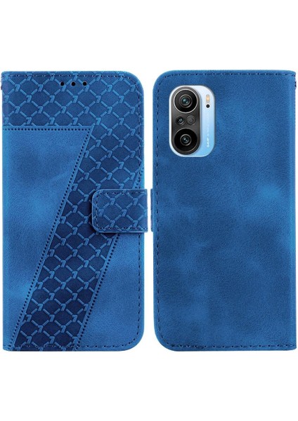 Telefon Kılıfı Için Xiaomi Poco F3 Kart Yuvası Fonksiyonu Cüzdan Flip Folio Kapak (Yurt Dışından)