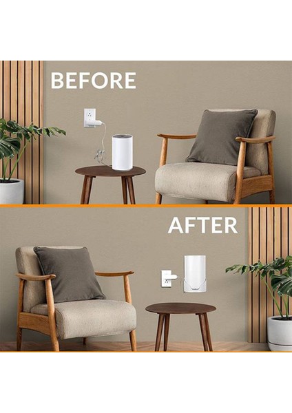Deco X68 Için 2pcs Duvara Montaj Tutucu, Ev Mesh Wifi Sistemi Için, Deco X68 Için Yerden Tasarruflu Duvara Montaj Braketi (Yurt Dışından) indirimleri