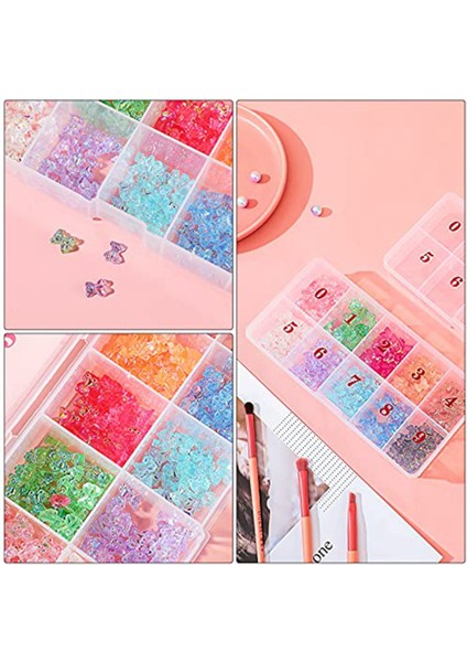 Tırnak Ucu Kutusu Boş Tırnak Ipuçları Organizatör Depolama Tırnak Kutusu Uzayları Saklama Kutusu Konteyner Tırnak Kutusu Izgara Kutusu (Yurt Dışından) fiyatları