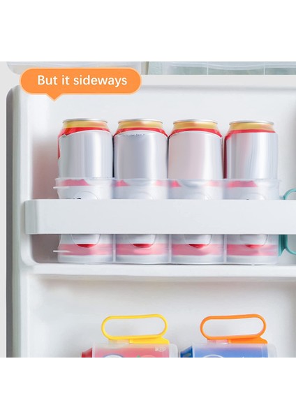 Buzdolabı Rafları Için Taşınabilir Soda Kutusu Organizatörü, Bira Kutusu Rafları, Buzdolabı Depolama Kaydırıcıları (3'lü Paket) (Yurt Dışından) modelleri