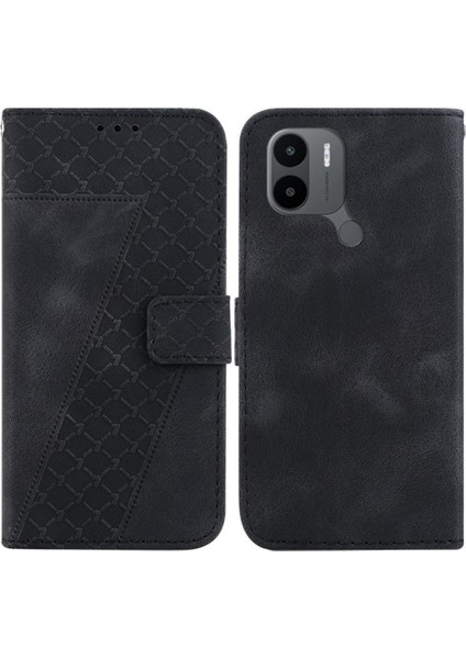 Telefon Kılıfı Için Xiaomi Redmi A2 Artı/a1 Artı Cüzdan Kart Yuvası Fonksiyonu Pu (Yurt Dışından)