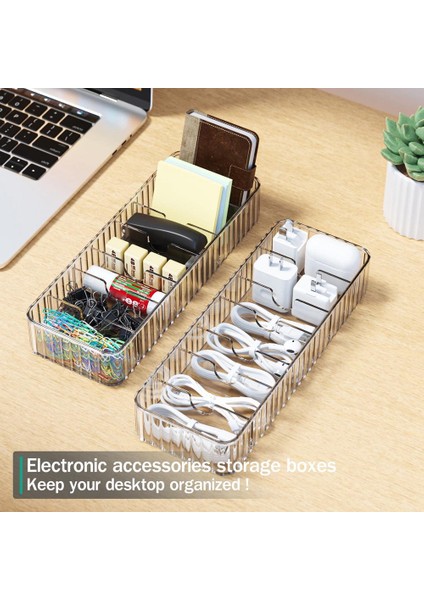 Kablo Saklama Kutuları Organizatörler 2 Paket, 20 Adet Kablo Bağı ile Kablo Şarj Depolama Organizatör Kutusu Kasa (Yurt Dışından) modelleri
