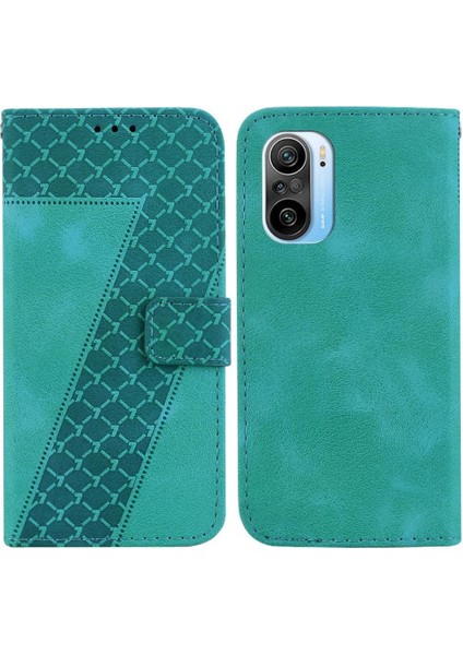 Telefon Kılıfı Için Xiaomi Poco F3 Kart Yuvası Fonksiyonu Cüzdan Flip Folio Kapak (Yurt Dışından)