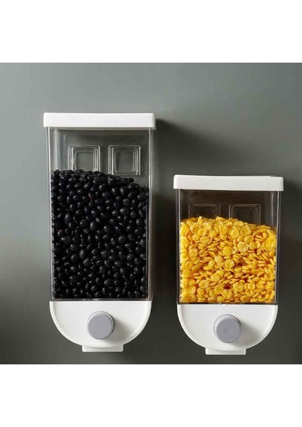 Gıda Saklama Kutusu Mutfak Duvara Monte Depolama Tankı Plastik Konteyner Depolama Gıda Depolama Hava Geçirmez Konteyner 1500 ml (Yurt Dışından) modelleri