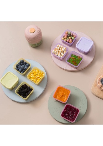 Mutfak Saklama Kutusu Plastik Kaplar Evcil Hayvan Maması Saklama Kabı Hava Geçirmez Gıda Saklama Kapları Nem Geçirmez Pembe (Yurt Dışından) fiyatları