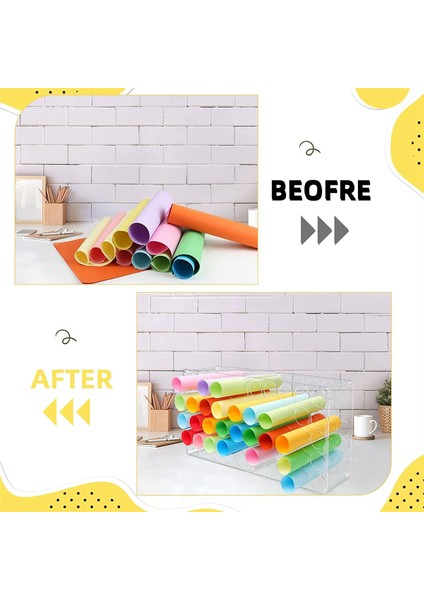 25 Delikli Vinil Rulo Depolama Rafı, El Sanatları Odası Için Vinil Rulo Tutucu, 12 Inç x 12 Inç, 2 Inç Delikli (2 Paket) (Yurt Dışından) modelleri
