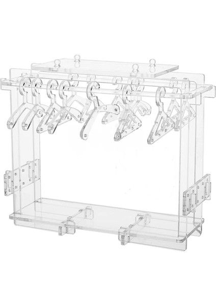 Takım Küpe Ekran Standı Tutucu, Akrilik Küpe Organizatör Tutucu Raf Şeffaf Takı Ekran Standı (Yurt Dışından)