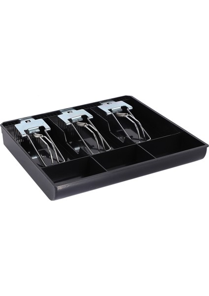 3-Izgara Para Nakit Para Kayıt Ekleme Tepsisi Değiştirme Kasiyer Çekmece Depolama Kayıt Tepsisi Kutusu Sınıflandır Mağaza (Yurt Dışından) indirimleri