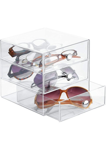 Akrilik Vanity, Kozmetik, Gözlük, Diş Malzemeleri, Saç Bakımı, Banyo Için Kompakt Depolama Organizasyon Çekmecesi Seti (Yurt Dışından) fırsatları