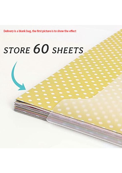 60 Yapışkan Dizin Sekmeli Albüm Kağıdı Saklama Organizatörü, Kağıt Dosyasını Tutmak Için 10 Paket Plastik Kağıt Saklama Çantası (Yurt Dışından) fırsatları
