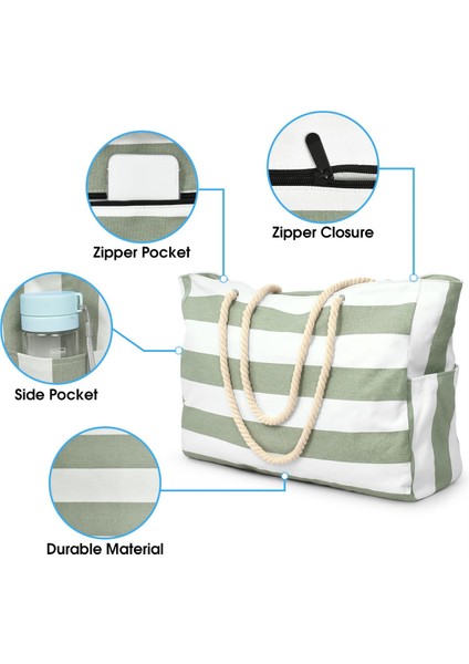 Plaj Çantası, Yüzme Çantası, Su Geçirmez Plaj Çantası, Yüzme Havuzu Çantası, Plaj Çantası, Alışveriş Çantası, Katlanabilir Omuz Çantası Yeşil (Yurt Dışından) fırsatları