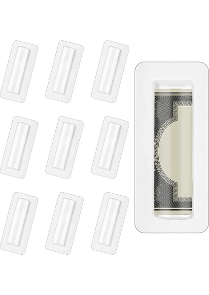 60 Adet Dudak Balsamı Torbalar Şeffaf Plastik Şeffaf Ruj Para Tutucu Plastik Kubbeler Çift Taraflı Bant ile Dıy El Sanatları Için (Yurt Dışından) fırsatları