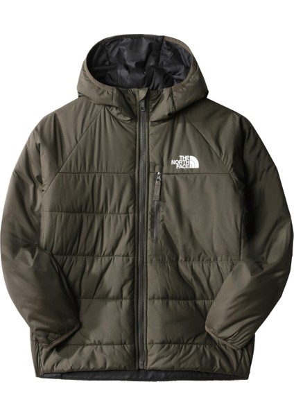 Reversıble Perrıto Çocuk Ceket Haki/Yeşil