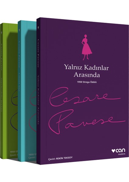 Tepelerdeki Şeytan - Güzel Yaz - Yalnız Kadınlar Arasında - 3 Kitap - Cesare Pavese