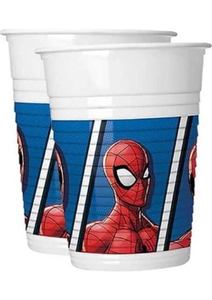 Spıderman Bardak 8 Li