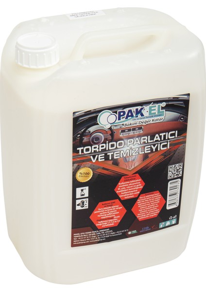 Torpido Parlatıcı ve Temizleyici 5 L - 2'li Paket