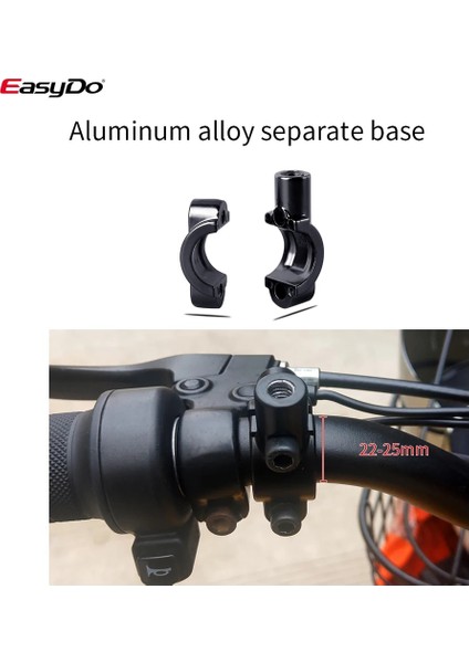 ED3171-2 Doğru Stil Easydo Bisiklet Dikiz Mi Derece Bisiklet Için Döndür Mtb Bisiklet Bisiklet Aksesuarları Esnek Güvenlik Dikiz Aynaları (Yurt Dışından) indirimleri