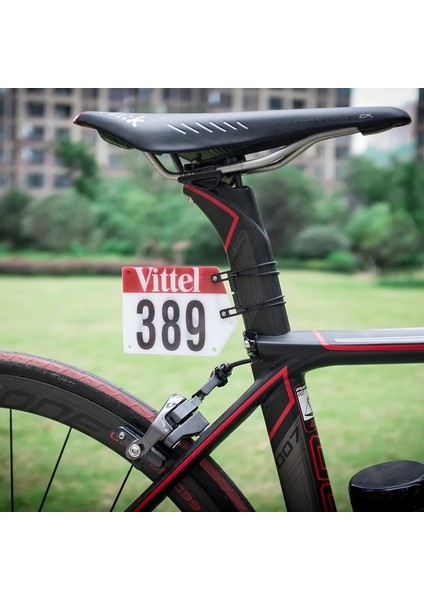 Bisiklete Binme Stili Dıy Mtb Bisiklet Triatlon Yarışı Plaka Montaj Tutucu Bisiklet Plaka Numarası Tutucu Kartları Braketi Aero Seatpost Vittel Çıkartmaları (Yurt Dışından) fiyatları