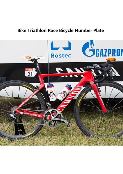 Bisiklete Binme Stili Dıy Mtb Bisiklet Triatlon Yarışı Plaka Montaj Tutucu Bisiklet Plaka Numarası Tutucu Kartları Braketi Aero Seatpost Vittel Çıkartmaları (Yurt Dışından) fırsatları