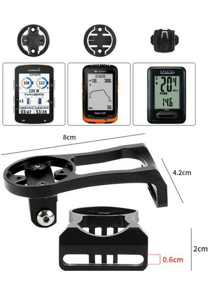 Kırmızı Stil Bisiklet Mtb Yol Gps Kamera Montaj Tutucu Dış Ön Alaşım Bisiklet Kök Uzatma Garmin Bryton Cateye Gopro Işık Için Destek Tutucu (Yurt Dışından)