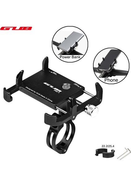 G81-SIYAH Stili Gub Evrensel Bisiklet Bisiklet Telefon Tutucu 3.5 "akıllı Telefon Gps Montaj Tutucu Mtb Bisiklet Desteği Iphone 7 8 Xs Huawei (Yurt Dışından)