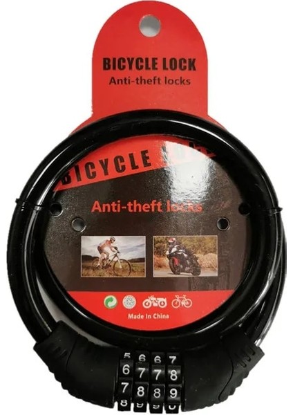 Turuncu Tarzı Bisiklet Kilidi Dağ Bisikleti Hırsızlığa Karşı Tel Kilit 4 Dijital Şifre Elektrikli Araba Motosiklet Çelik Kablo Kilidi Bisiklet Aksesuarları (Yurt Dışından) fırsatları
