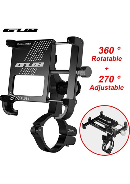 Pro 2-Titanyum Stili Gub Alüminyum Bisiklet Telefon Tutacağı Mtb Yol Bisikleti Telefon Tutacağı Motosiklet USB Güç Desteği Gidon Klipsi 3.5 "ila 7.5" Için Standı (Yurt Dışından)