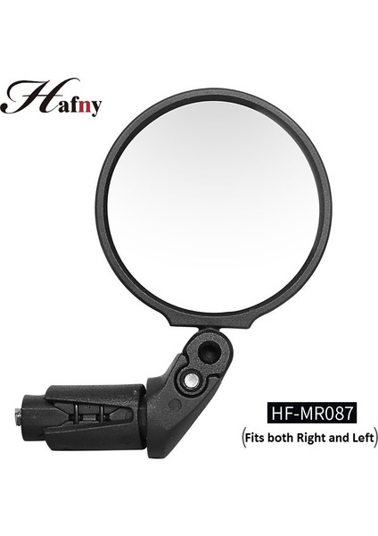MR087 Stili Hafny Dönebilen Bisiklet Gidon Aynası Dikiz Bisiklet Aynası Gidon Sonu Güvenlik Lensi Mtb Bisiklet Yol Bisikleti Çubuğu Daire Aynası (Yurt Dışından)
