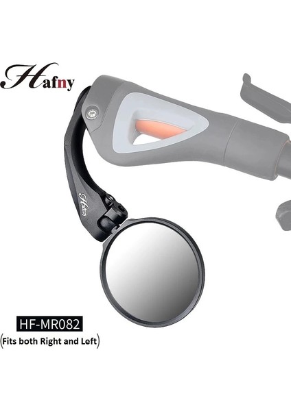 MR087 Stili Hafny Dönebilen Bisiklet Gidon Aynası Dikiz Bisiklet Aynası Gidon Sonu Güvenlik Lensi Mtb Bisiklet Yol Bisikleti Çubuğu Daire Aynası (Yurt Dışından)