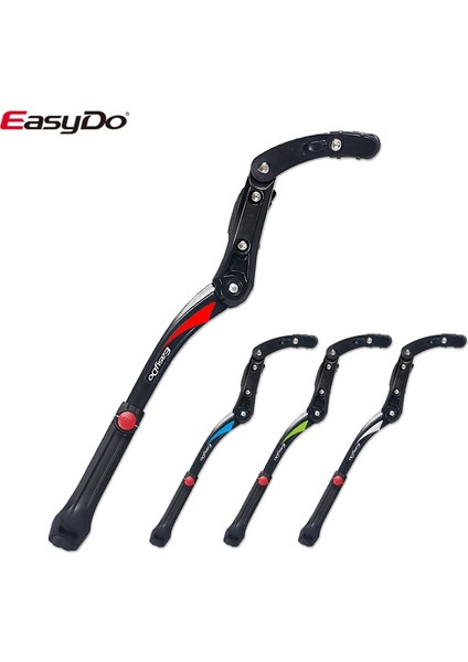 KA56L Siyah Yeşil Stil Easydo Bisiklet Kickstand Alaşım 24 "-29" Mtb Dağ Bisikleti Çerçeve Yan Tekme Desteği cm Döngü Park Rafını Ayarlamak KA56 KA56L (Yurt Dışından) fiyatları