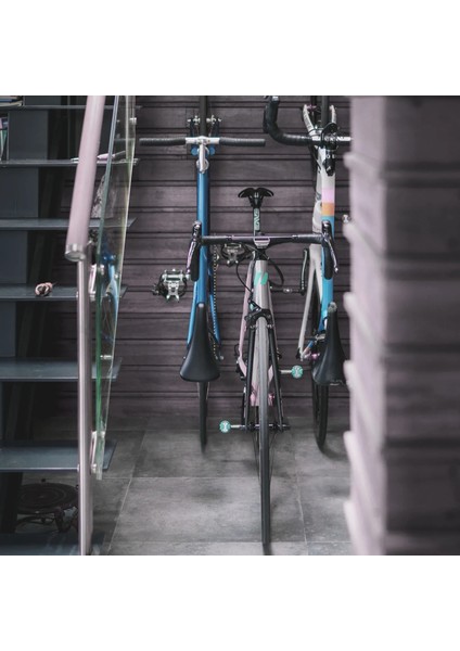 3 Adet Roadbike Mavi Tarzı Bisiklet Park Rafı Toka Bisiklet Duvara Montaj Kancası Taşınabilir Kapalı Dikey Bisiklet Depolama Bisiklet Yol Mtb Bisiklet Için Ekran Standı (Yurt Dışından)