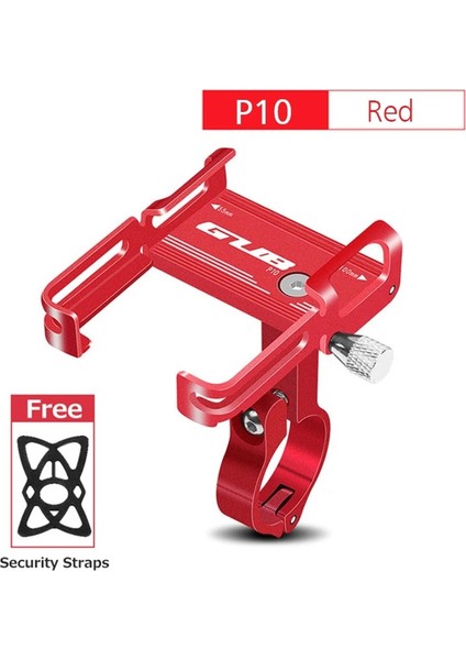 P10-KIRMIZI Stil Gub 7 Stil Mtb Bisiklet Telefon Tutucu Motosiklet Desteği Gps Dağı Bisiklet Gidon Bisiklet 3.5 Ila 7 Için Cep Telefonu Stentleri. (Yurt Dışından)