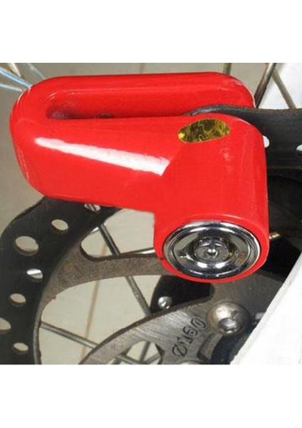 Kırmızı Kilit Stili Motosiklet Kilidi Güvenlik Hırsızlık Önleyici Bisiklet Motosiklet Motosiklet Disk Fren Kilidi Hırsızlık Koruması Scooter Bisiklet Aksesuarları (Yurt Dışından) fırsatları
